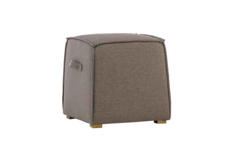 Bon Bon Small Grey Pouf